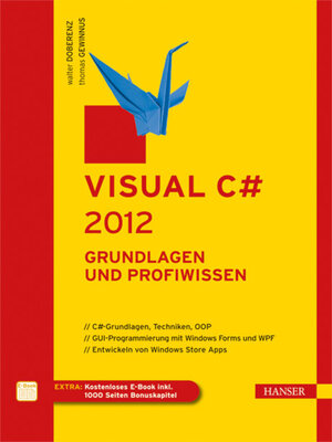 cover image of Visual C# 2012--Grundlagen und Profiwissen
